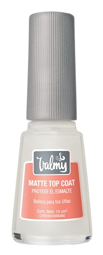 Valmy Matte Top Coat Protege el Esmalte - 14 ml (1 unidad)