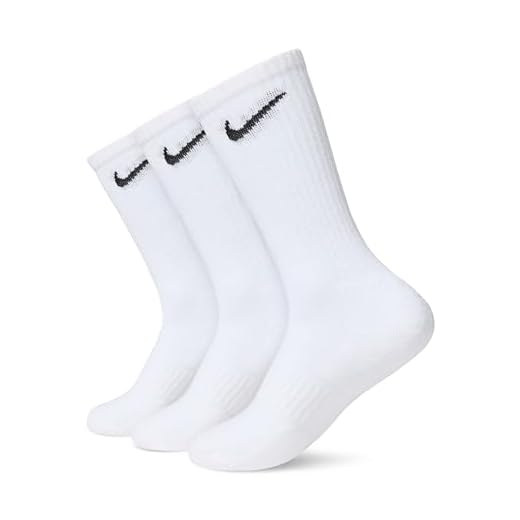 Nike Crew-trainingssocken (3 Paar) Everyday Cushioned Crew, White/Black, S, SX7664-100 2 Nike Crew-trainingssocken (3 Paar) Everyday Cushioned Crew, White/Black, S, SX7664-100