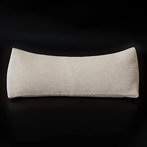 Buckwheat Neck Support Pillow Cervical Neck Cylinder Bolster Pillow Cover
