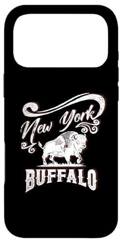 �j���[���[�N �o�b�t�@���[ �A�����J�� �o�C�\�� �E�F�X�^�� ���B���e�[�W �O���t�B�b�N �X�}�z�P�[�X iPhone 17 Pro Max �p