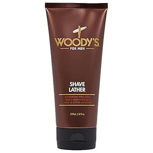 Woody's Shave Lather krem do golenia 177 ml