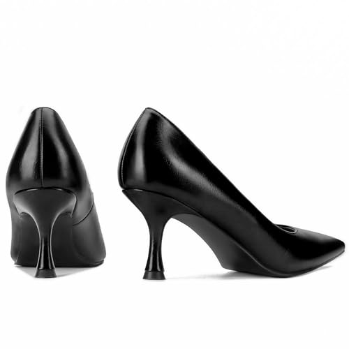 Women's Closed Toe High Heels Dress Pointed Toe Wedding Classic Pumps Daily Shallow Mouth Shoes Stilettos Party Prom Work Formal Shoes Office Event Comfort Heels4
