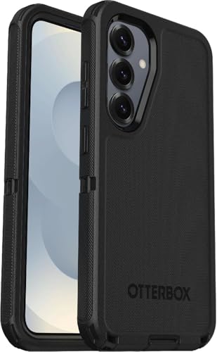 Coque Samsung Galaxy S25 et S24 OtterBox Defender antichoc noire