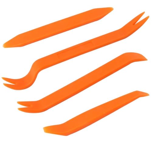 ROADYAKO Auto Car Door Clip Panel Trim Removal Tool Kits Navigation Disassembly Seesaw Car Interior Plastic Seesaw Conversion Tool 4 Sets