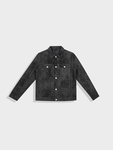 Image of The Indian Garage Co Men Slim Fit Long Sleeves Polo Collar Solid Jacket