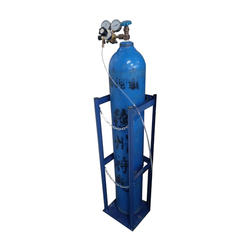 Support de bouteille d'oxygène stable avec chaîne de protection