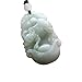 Jadeite Jade Chinese Zodiac Ox Cow Amulet Pendant