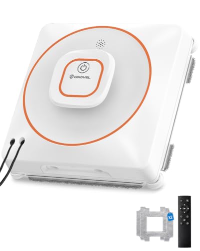 GNOVEL 8000Pa Auto Spray Window Cleaner Robot Anti-Fall Rope for High Rise