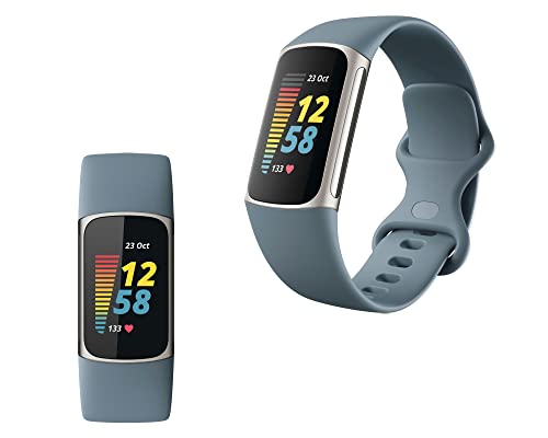 Fitbit Charge 5 Advanced Fitness Tracker Bundle