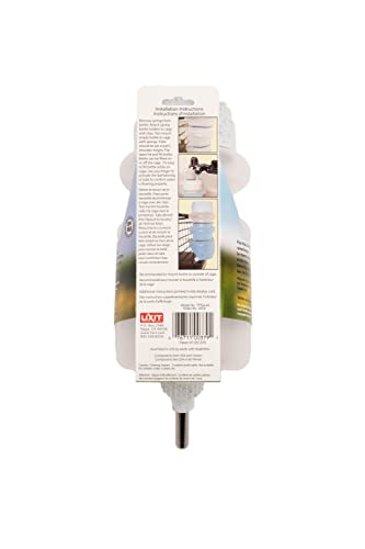 Lixit® Top Fill No Drip Water Bottles for Rabbits, Ferrets, Hamsters, Guinea Pigs, Rats, Chinchillas and Other Small Animals - Made in USA (Granite (Pack of 1), 44 Ounce) - Image 3