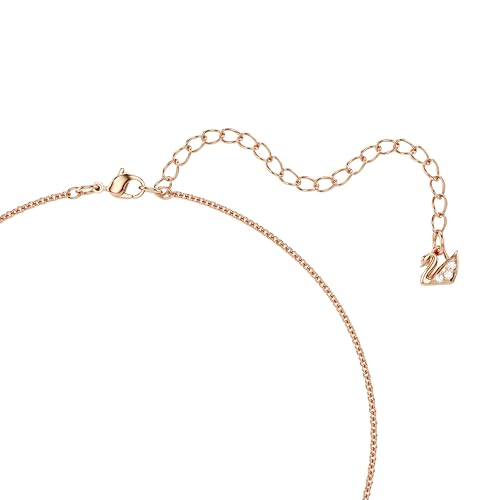 Swarovski Teddy Bear Pendant Necklace, Pink Crystals, Rose Gold-Tone Finish3