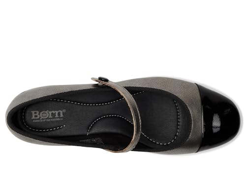 BORN Womens Pandi MJ Silver/Black 8.5 Medium2