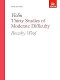 ROWSBY WOOF: THIRTY STUDIES OF MODERATE DIFFICULTY - VIOLIN