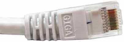 Miniatura 4 de Cable de red Ethernet sin blindaje Cat 6A (UTP) de 20 pies, 500 MHz, 24 AWG, color blanco