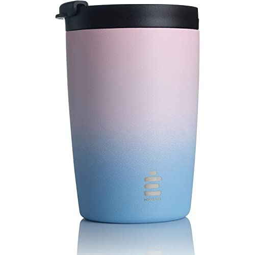 hydrate Tasse A Cafe Voyage Réutilisable Avec Couvercle Anti-fuite, Thermos Café Thermique En Acier Inoxydable Pour Termosse Cafe Chaud Et Froid, Mug Isotherme Cafe 340 Ml Pour Homme, Femme Et Adulte