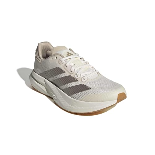 adidas Women's Duramo Speed 2 Running, Chalk White/Cyber Metallic, 10 - image 4