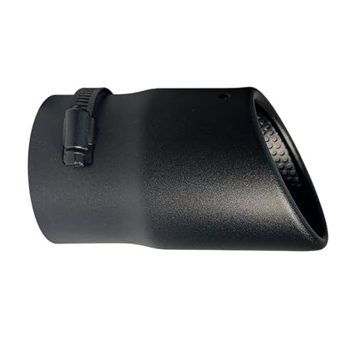 車排気管 ユニバーサルカーエキゾーストチップ フロストブラックマフラー に適合する マツダ アテンザ CX-5 CX-4 CX-3用 ステンレス 排気管