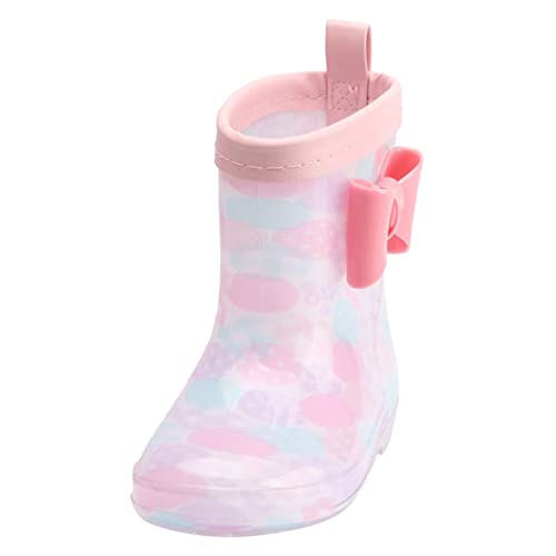 Toddler Rain Boots Rain Boots Short Rain Boots For Toddler Easy On Lightweight Girl Boots Size 12