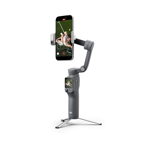 Image of DJI Osmo Mobile 8P Advanced Tracking Combo 3-Axis Smartphone Gimbal Stabilizer with Multifunctional Module 2, Osmo FrameTap Remote, ActiveTrack 8.0, AI Subject Tracking, Built-in Extension Rod