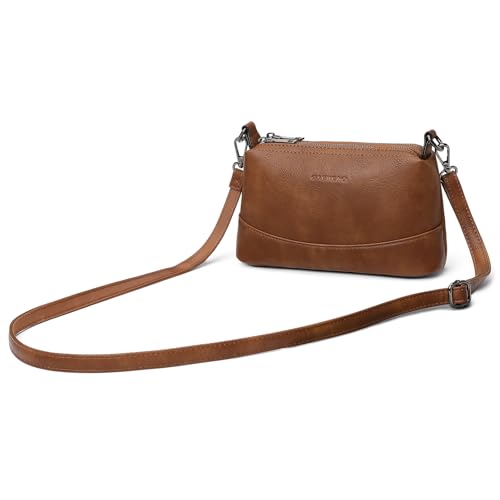 GAEKEAO Crossbody Bags for Women Small Shoulder Bag Trendy Cross Body Phone Purses Vegan Leather Purse with Adjustable Strap