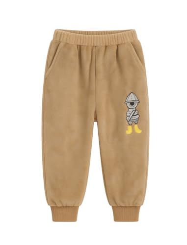 Image of Bold N Elegant Cotton Blend Cute Cartoon Bear Graphics Winter Warm Sweatshirt Hood Jacket And Jogger Pant 3 Pc Layering Clothing Set For Infant Toddler Kids