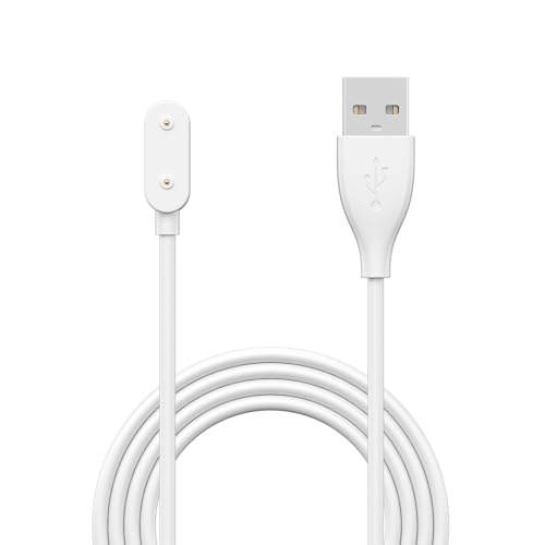 Meliya Charging Cable for Huawei Band 10 9 8 7 6/ Honor Band 6 / Watch ES/Watch FIT，Fast USB Smart Watch Charging Cable Cord 3.3ft (100cm),White
