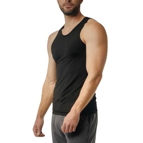 32 Degrees Comfort Mesh Tank Top, 3 Pack, Small Black3