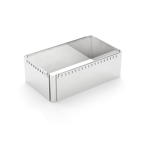 Marco inox extensible De Buyer 3013.21 rectangular de 21,5x11,5x7,5 cm 2