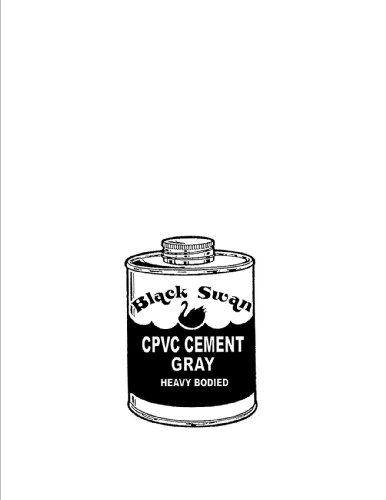 Black Swan Gray, Pegamento CPVC 1/2 Pint