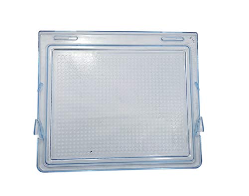 SMIPLEBOL - The Best Is Here Fridge Vegetable Box Crisper Cover Compatible With Samsung Double Door Refrigerator Glass Lid (Part No:DA67-01382A)