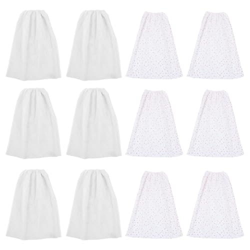 FOMIYES 20pcs Bath Skirt Quick Dry Towel Quick Dry Bath Towels Spa Body Wrap Disposable Salon Capes spa Robes Beauty Salon Bathing Skirts Miss Non-Woven Fabric Tube top Dress Wrapped