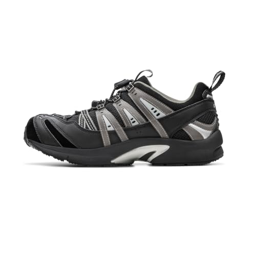 Image of Dr. Comfort Performance Men's No-Tie Orthopedic Walking Shoes, Breathable Diabetic Sneakers with Removable Insoles