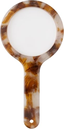 スリップオン(Slip-On) ハンディルーペ アイボリー A-RBL-2501 手持ち 虫眼鏡 拡大鏡 拡大率約2.5倍