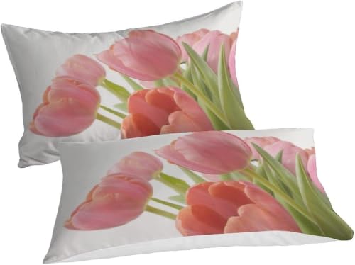 Belles fleurs housses couette à fermeture éclair pour changer de lit facilement - 4
