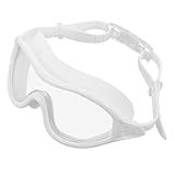 BIUDECO Erwachsene Schwimmbrille mit Großem Rahmen PC Linsen Weiche Dichtung Leicht Komfortabel...