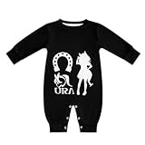 [BAKYAR] ベビー服 ウマ娘 URA ロンパース 長袖 赤ちゃん 女の子 男の子 パジャマ 肌着 可愛い 新生児服 子供服 四季兼用 部屋着 寝間着 出産祝い プレゼント 18-24M