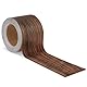 Tucnoeu Holzoptik Klebeband, 5cm x 10m Realistische Holzmaserung Reparatur, Selbstklebend Holzmaserung Panzertape für Möbel, Böden, Wände (Braun)