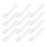 Conception allongée : la longueur étendue est idéale pour les rideaux suspendus en hauteur, permettant d’habiller élégamment même les fenêtres les plus hautes. crochets pour plis pincés de rideaux, crochets à pinces pour rideaux