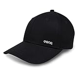 Amazon Brand - Eono Gorra de Béisbol Clásica para Hombre Mujer Gorra Beisbol Golf Casual Ajustable para Actividades al Aire Libre (Negro)