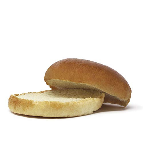 bakerly Brioche Burger Buns Pack of 2, 4-Count (8 Total Brioche Burger Buns)