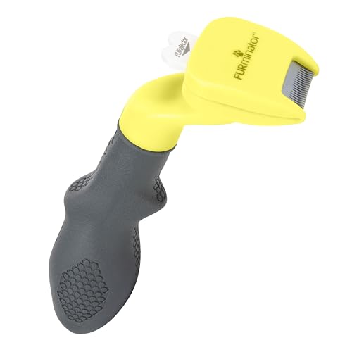 FURminator deShedding-Tool Hund Größe XS Kurzhaar - Hundebürste für sehr kleine Hunde zur Entfernung der Unterwolle - Verbessertes Design