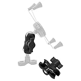 【GOROPRI】 バイク スマホホルダー 原付 Xグリップ用 ショートアーム 60mm ラム マウント 互換品パーツ (ショートアーム)