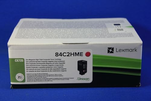 Lexmark 84C2HME Laser Toner for CX725 - Magenta