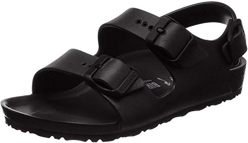 Birkenstock Milano, Boysâ€™ Slingback, Black (Noir Noir), 8.5 Child UK (26 EU)