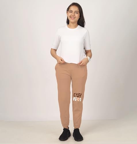 Image of SHODOX Girls Cotton Blend Printed Regular fit Track Pants (Pack of 3)