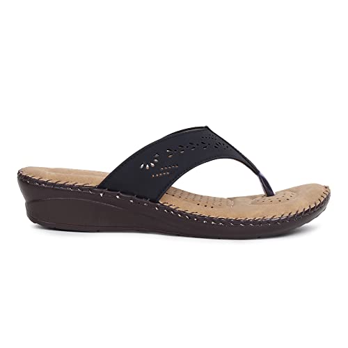 Image of SELBRO Soft doctor Slippers for Women || Orthopedic footwear for Women with extra cushion DR-32