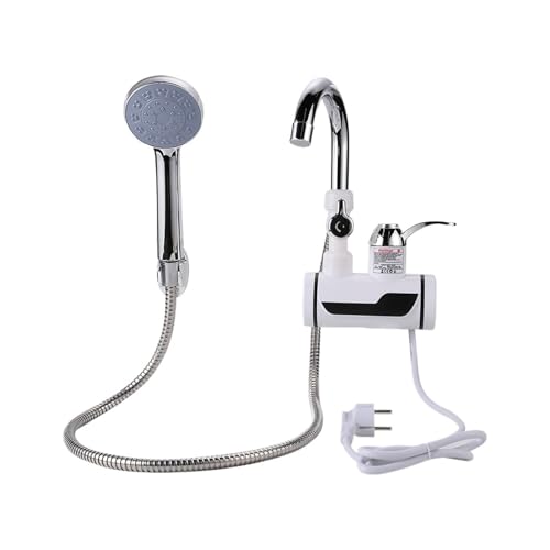 Calentador de agua eléctrico instantáneo de 3000W ducha pantalla Digital 220V grifo de baño de cocina(Side)
