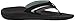 Reef Women's Sandals, Girls Slap 3, Black/Black/Aqua, 6