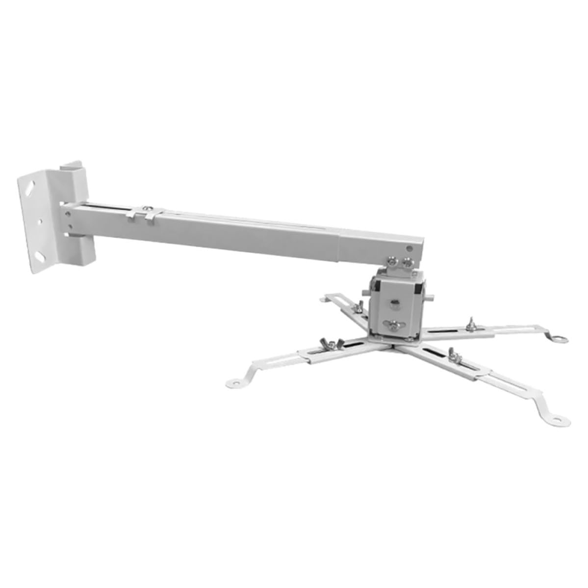 PRETYZOOM Supporto per Proiettore da Soffitto in Acciaio Carbonio 40-65cm