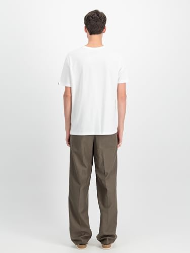 Alpha Industries Basic T 2 Pack T-Shirt für Herren Black/White – Ansicht 4